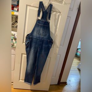 Womens LEI Super Soft Denim Overalls Size XL With Stretch for  your comfort ❤️💋